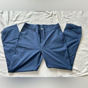 Blue Cargo Pants